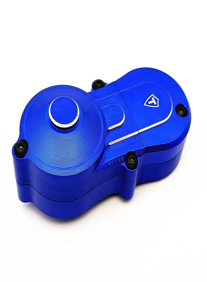 Treal Aluminum 7075 Outer Gearbox Housing for Losi LMT Monster Truck (Blue) - Image 1